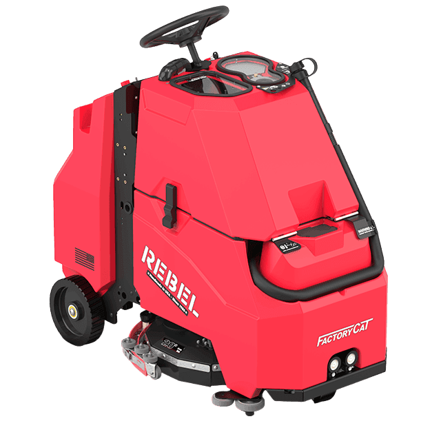 FactoryCat Industrial Floor Scrubber Banner 25