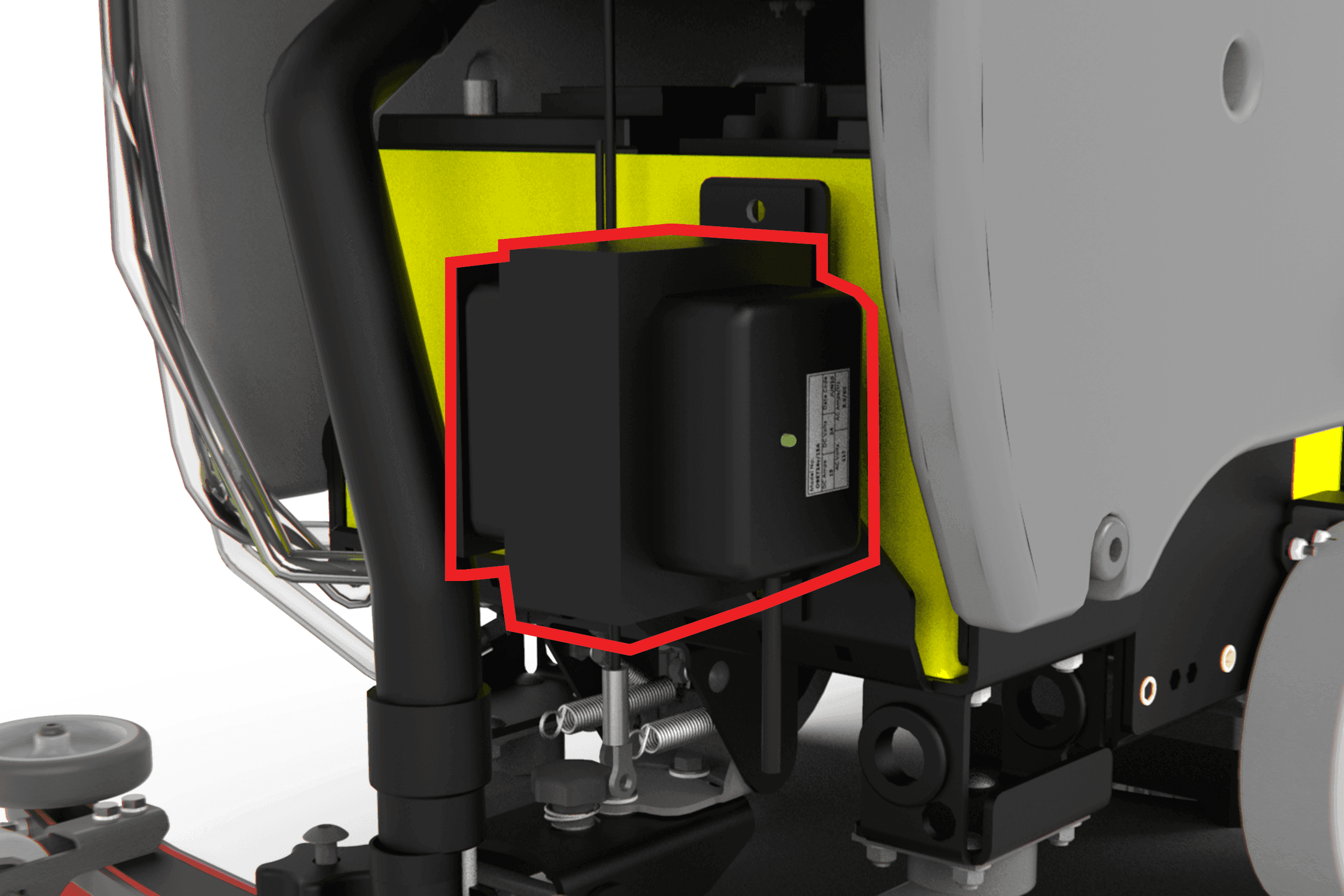 FactoryCat Floor Scrubber - Onboard Charger 