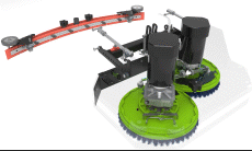 XR - Ride On Floor Scrubbers - Disk scrub system
