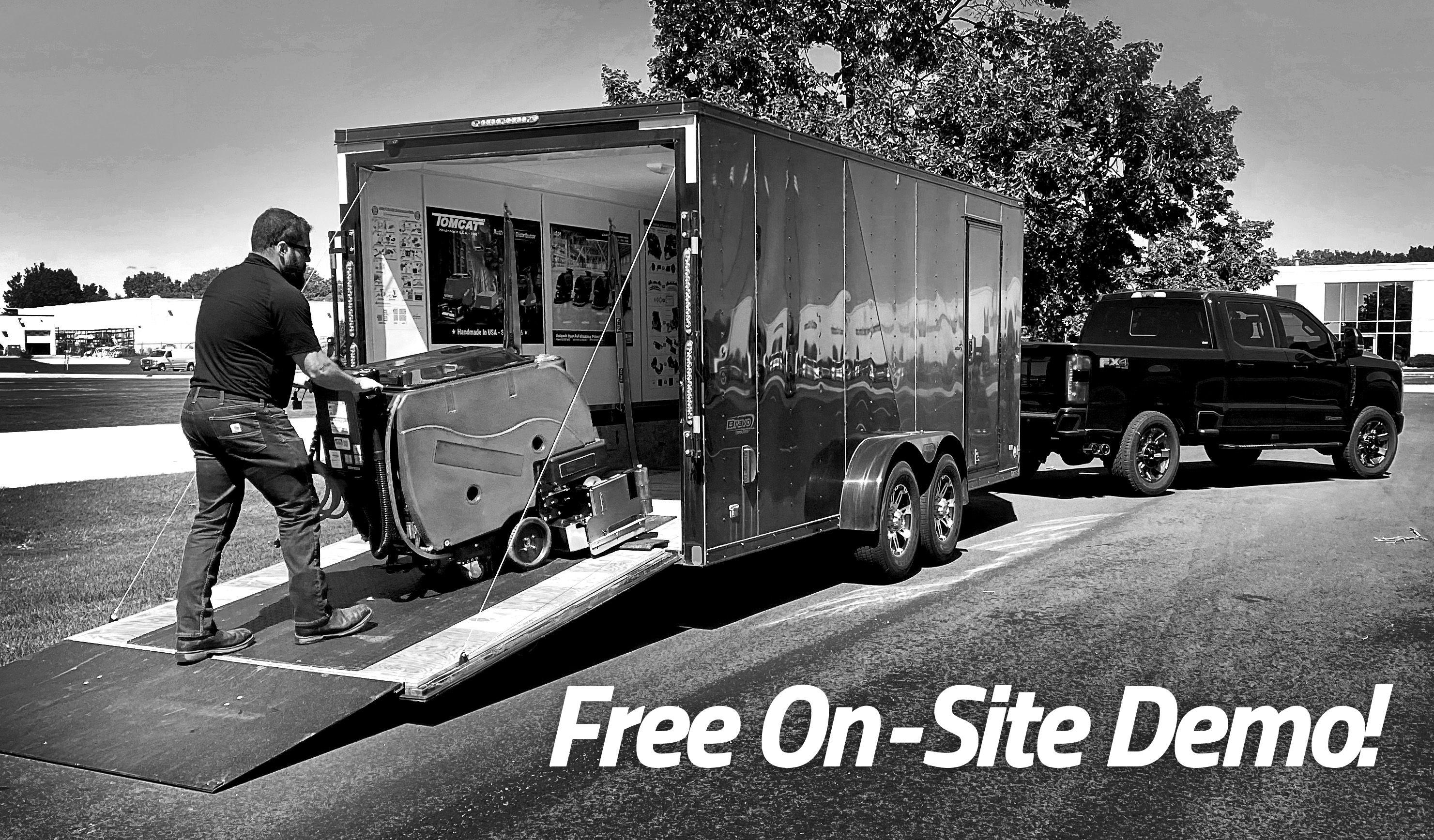 FactoryCat Industrial Floor Scrubber Banner 7